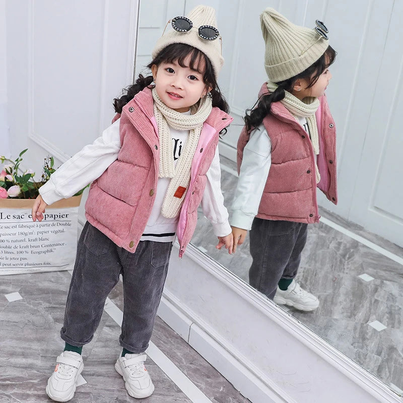 Children's Warm Thicken Vest - Autumn 2024